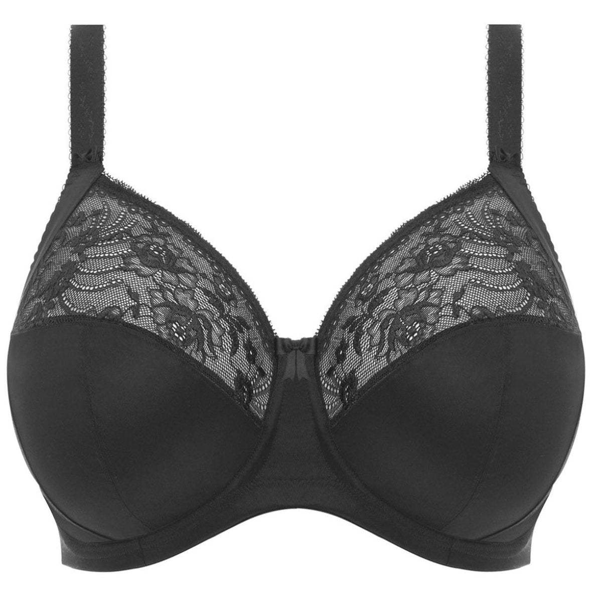 Morgan Stretch Banded Bra | Black