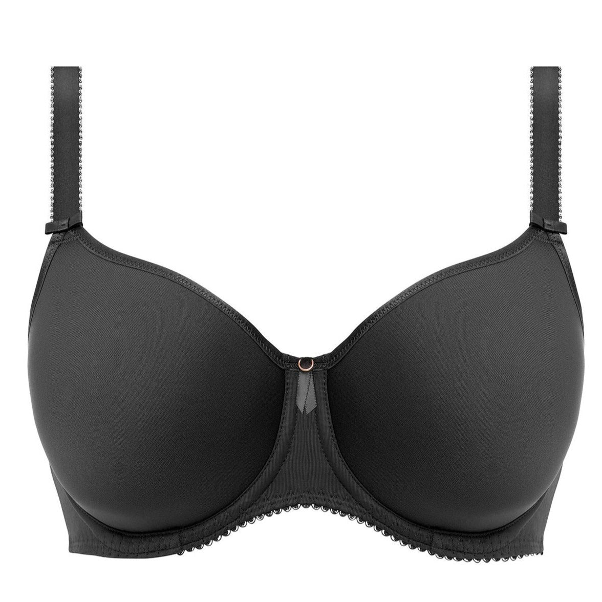 Rebecca Essentials Underwire Moulded Spacer Bra | Black