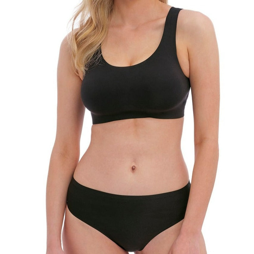 FL2326 Smoothease Non-Underwire Bralette Black