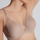 741299 Feathers Full Figure Contour Bra | Cafe