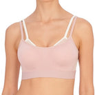 Gravity Sports Bra | Rose Beige/White