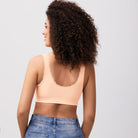 44607 Kitty Seamless Cotton Bra | Rose Nude