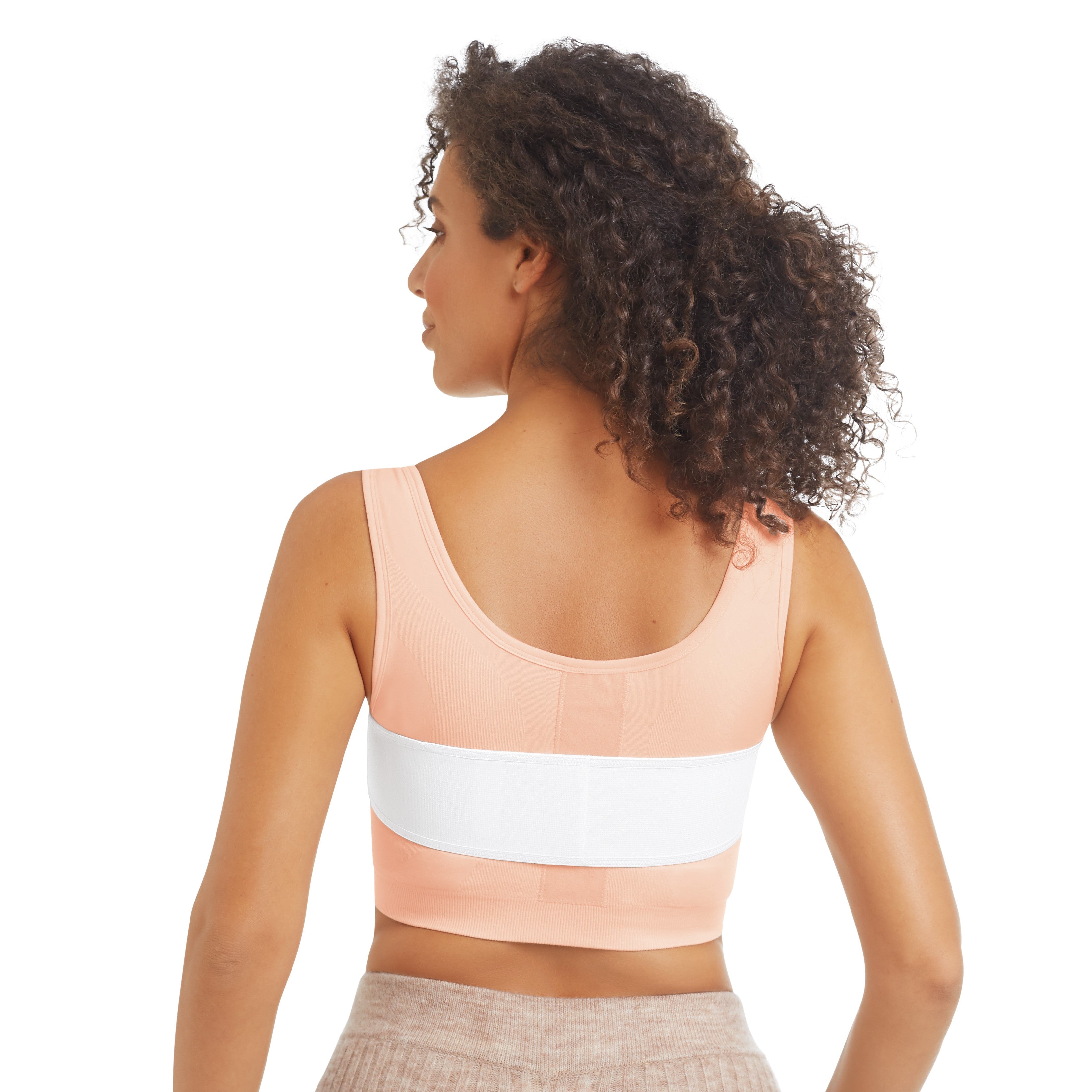 44604 Leyla Seamless Post Surgical Bra | Rose Nude