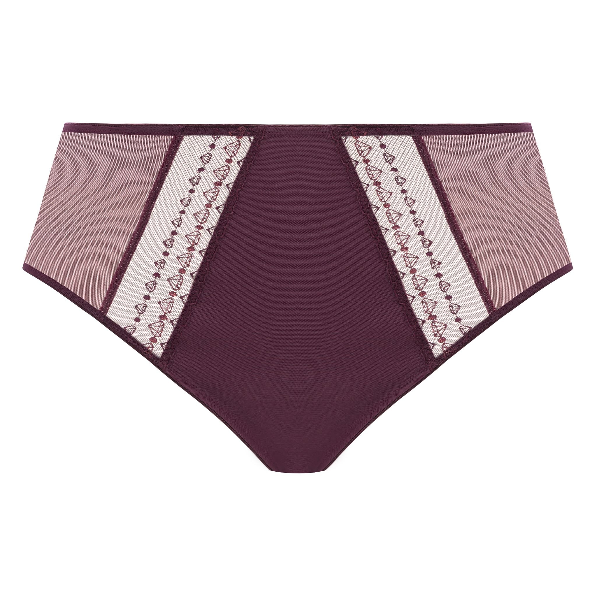 EL8906WID Matilda Full Brief | Wine Diamond