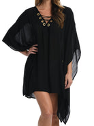 La Blanca Capri Lace-Up Caftan