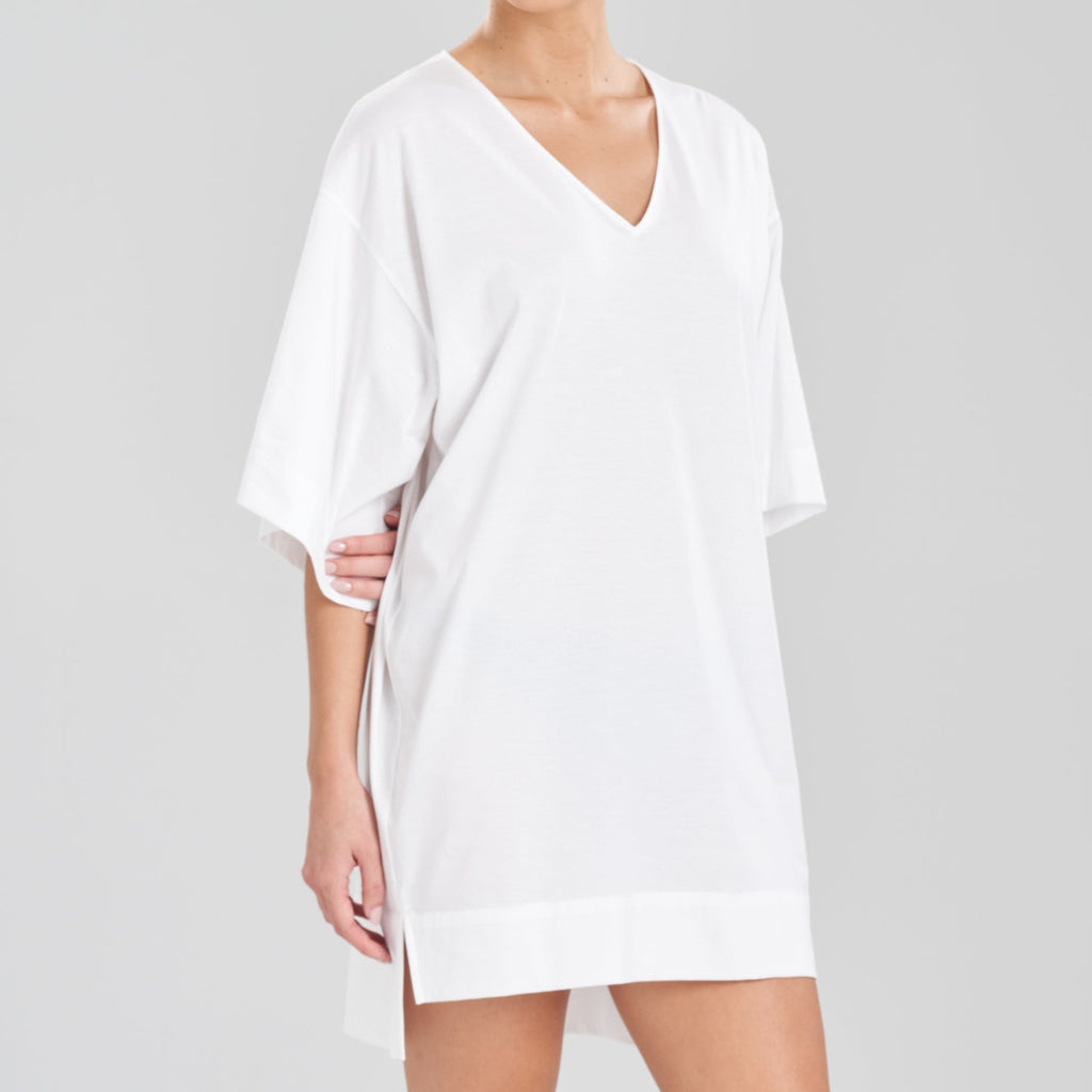 R70050 Bliss Essentials 34" Caftan | White