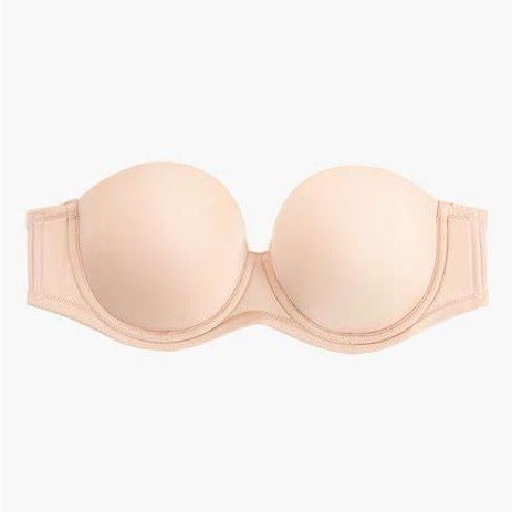 Red Carpet Strapless Full Busted Underwire Bra | Sand