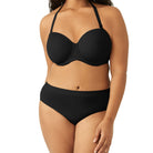 Red Carpet Strapless Full Busted Underwire Bra | Black