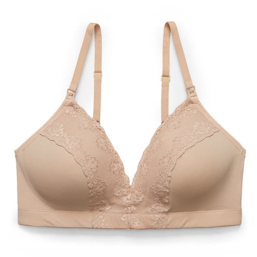 760154 Bliss Perfection Wireless Contour Nursing Bra | Cafe