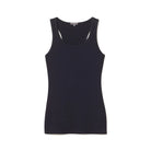 Charlie Rib Knit Racer Back Tank | Navy