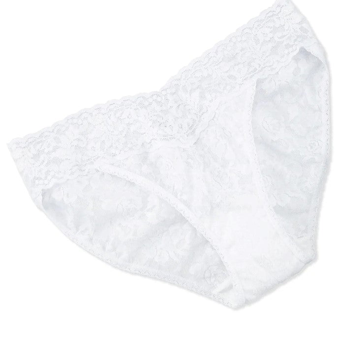  Signature Lace V-Kini | White